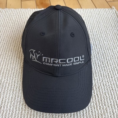 Mr Cool Comfort Made Simple Baseball Cap Black One Size Adjustable Embroidered