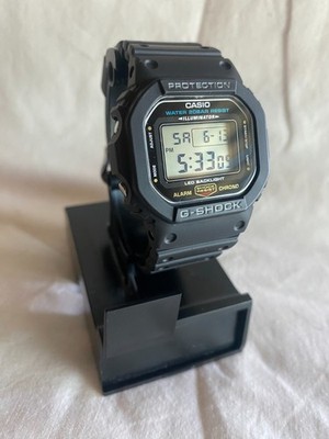 Casio DW5600E-1V Wrist Watch G-Shock Vintage w/ Screen Protector 90s Y2K