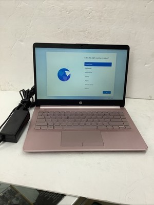 HP 14-cf2112wm 14'' (64GB eMMC, Intel Celeron N4120, 1.10GHz, 4GB RAM) Laptop...