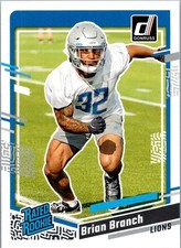 2023 Donruss #328 Brian Branch