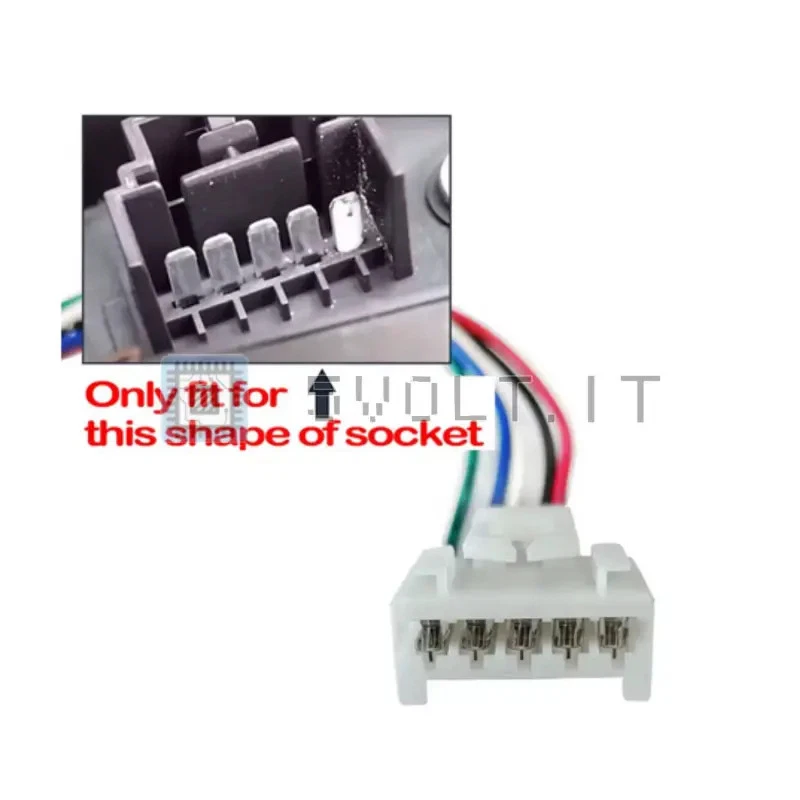 Spina Lampada Fanale Posteriore per Fiat Punto 188 Panda 169 - 1 Pezzo - Immagine 2 di 2