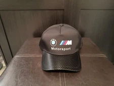 BMW Baseball Cap, Black M Carbon Sport 