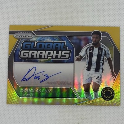 2025 Club World Cup | Douglas Luiz Juventus | Gold 2/10 Global Graphs Auto!