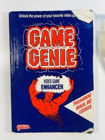 GAME GENIE & CODEBOOK MANUAL GALOOB VIDEO GAME ENHANCER NINTENDO NES