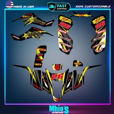Kit graphique autocollants et décalcomanies VTT SUZUKI LTZ400 (2003-2008)