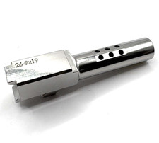 High Table Glock 26 Gen 1-4 Polished Stainless Barrel Ported Oem Replacement High Table Glock 26 Gen 1-4 Polished Stainless Barrel Ported Oem Replacement