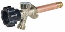 Prier 478-14 Mansfield Style Residential Anti-Siphon Wall Hydrant, 14-Inch