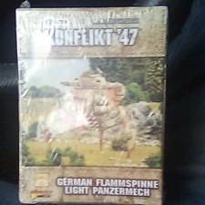 Warlord Games Konflikt '47 German Flammspinne Light Panzermech, Unpainted, 14 