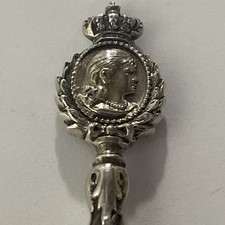 Amsterdam Silver 835 Vintage Souvenir  Spoon Collectible
