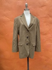 Everlane The 80's Blazer 3 Button Front Long Sleeve Olive Green Small Size 4