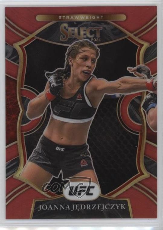 2021 Panini Select UFC Concourse Red Prizm 45/99 Joanna Jedrzejczyk #45 1ek2