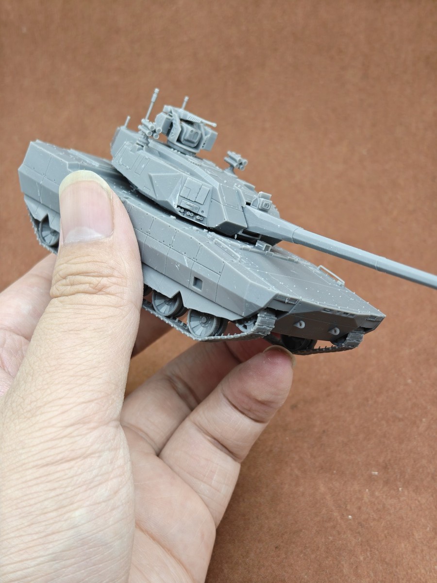 3D Printed 1/72/87/144 China ZTZ-100 Main Battle Tank Unpainted