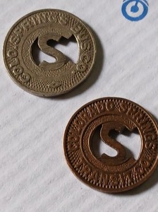  COLORADO SPRINGS TRANSIT CO Train Fare Trolley Streetcar  Bus Coach Token