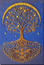 Bead Embroidery Kit DIY "Radiance of Life" Beaded Needlepoint Craft Set