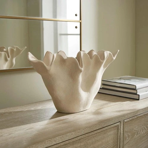 Uttermost 18284 Sand Dune 22"W Earthenware Decorative Bowl - Natural - Picture 6 of 6