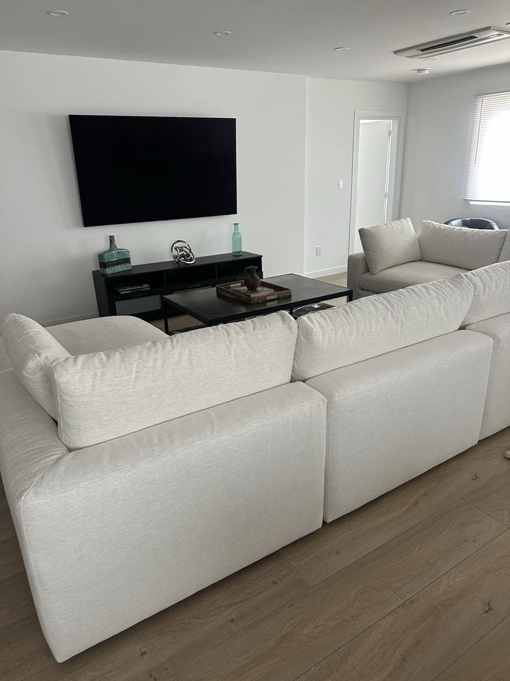 Brand New! Arhaus, Signature Custom Line Only 2 Months No one Has Ever Sat On It - Image 2 of 4