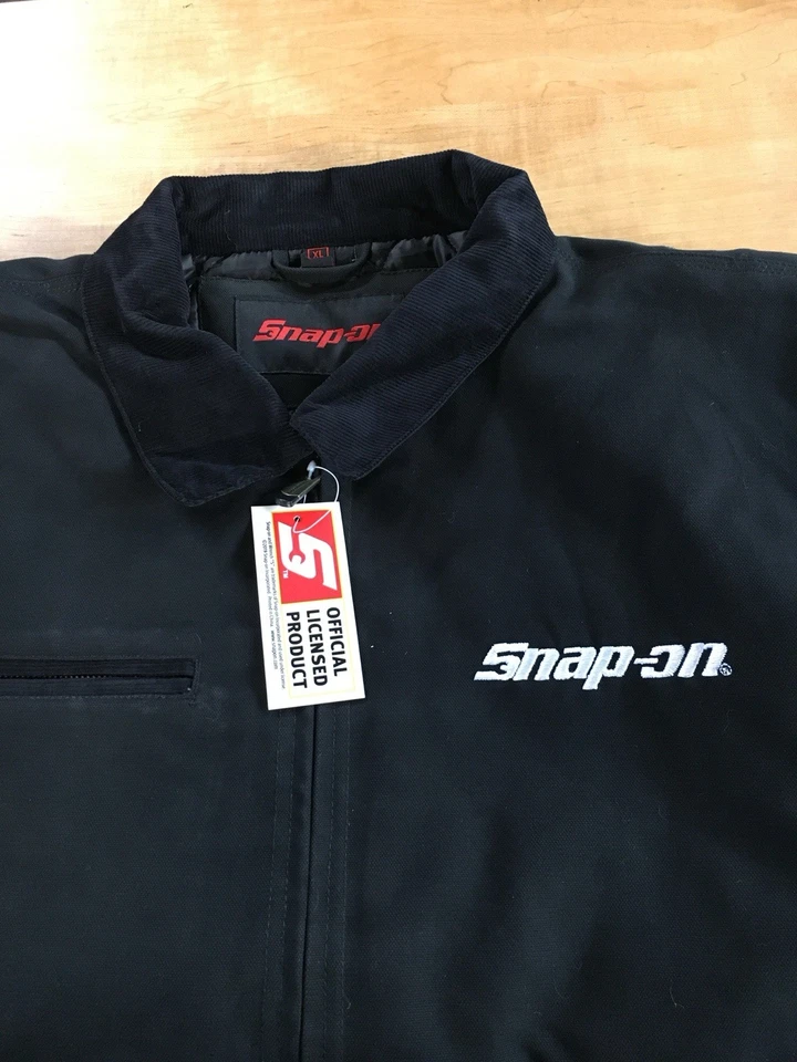 Chaqueta Snap On Tools Edredón Forrado Lona Pesada Para Hombre Talla Extra Grande-logo Foto 2 de 4