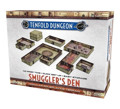 Tenfold Dungeon: Smuggler's Den | Modular Roleplaying Terrain
