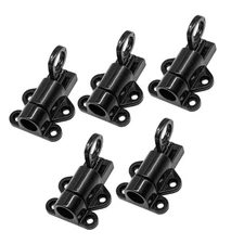 5Pcs Self Closing Latches Kitchen Cabinets Door Gate Bolt Latch Resilient Spring
