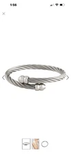 Charriol Women's Stainless Steel Cable Ring