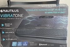 Nautilus Vibratone Pro Vibration Plate Full Body Exercise Platform New Open Box