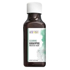 Shower Salt Clearing Eucalyptus 16 Oz by Aura Cacia