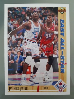 1991-92 Upper Deck Patrick Ewing #68 East All-Star NBA Basketball Lesen!