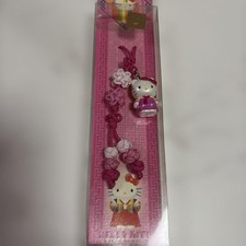 Sanrio Hello Kitty Limited Strap 2001 Korea Ttch Ttch Tteodong Used