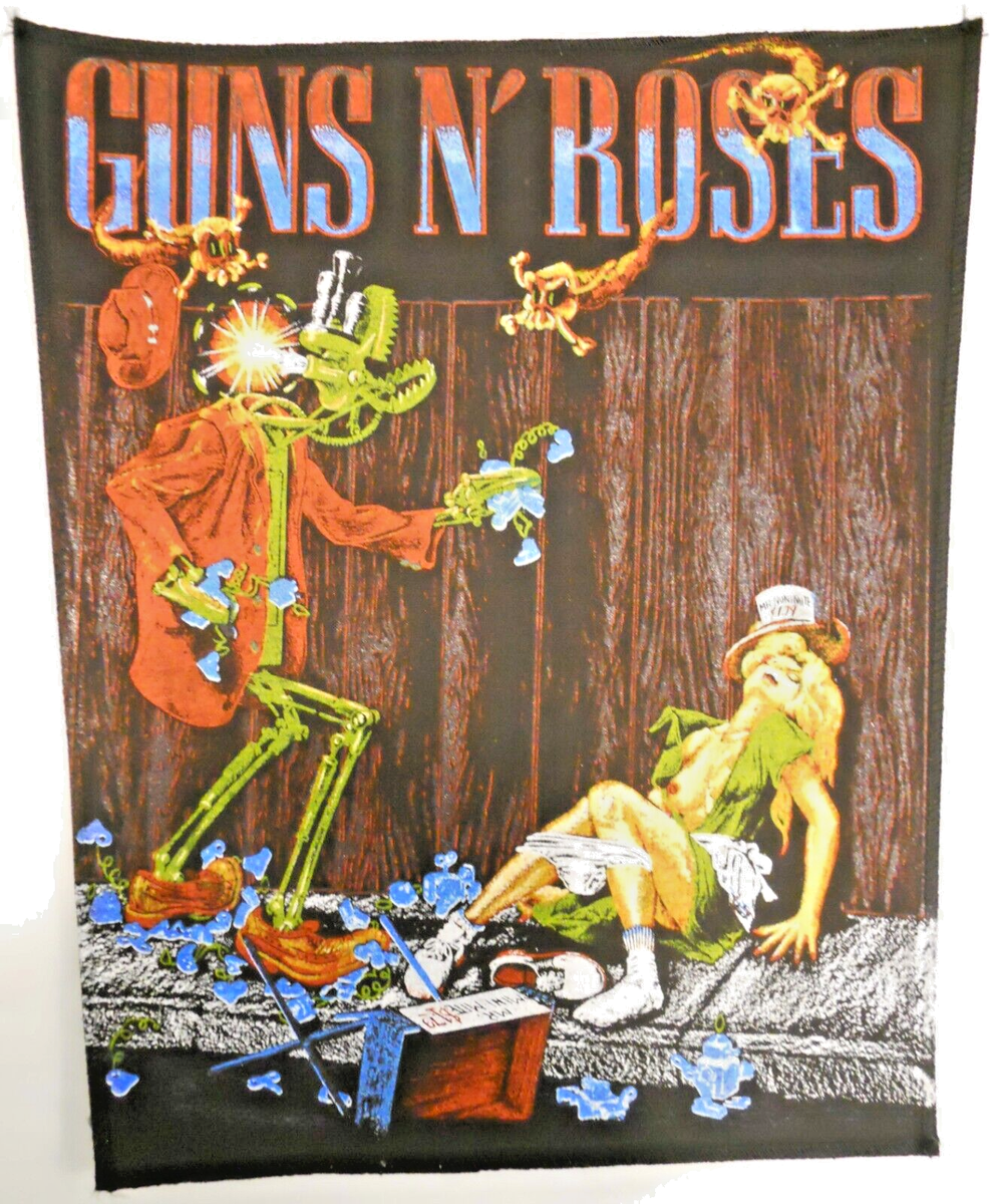 hide　guns n' roses llica Guns N Roses Back Patch Banned Appetite For Destruction Robot