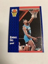 1991 Fleer NBA Slam Dunk Kendall Gill Charlotte Hornets 