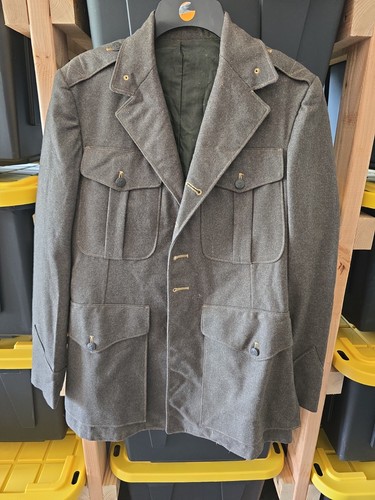 Vintage 1942 WW2 US Military USMC Officer Wool Dress Jacket And Matching Pants