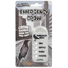 Accoutrements Archie McPhee Crow's Call – Electronic Emergency Noisemaker