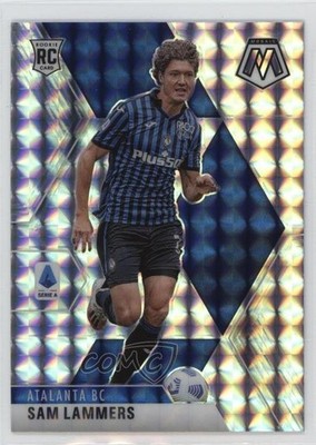2020-21 Panini Mosaic Serie A Mosaic Prizm Sam Lammers #20 Rookie RC 0t2