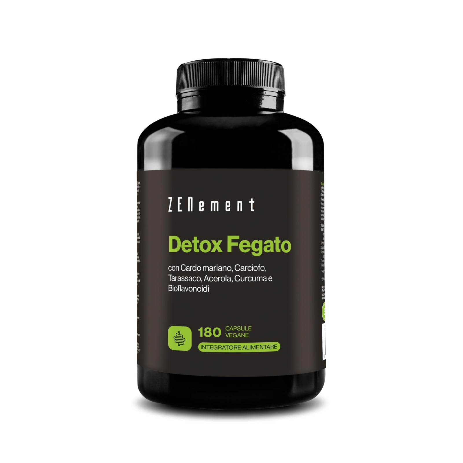 Cardo Mariano Carciofo Tarassaco Curcuma Detox Integratore Fegato