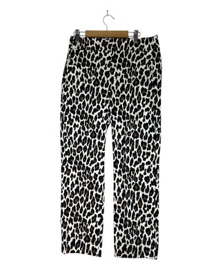 J. Crew Pants Leopard High Waist Size 4  Nwt