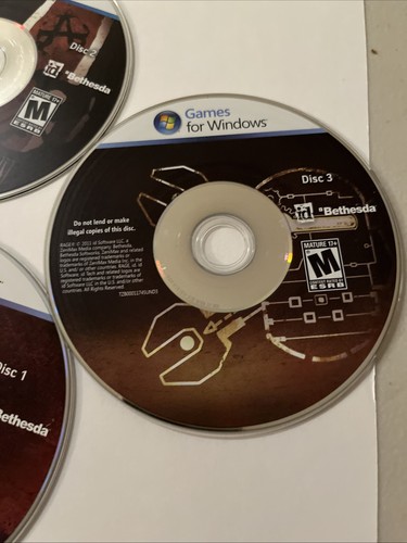 RAGE - Games For Windows - 3 DISCS PC DVD Discs Only Computer Game - Picture 4 of 7