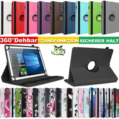 Tablet Hülle für Huawei MediaPad T1 T2 T3 T5 10 360° Drehbar Case Cover Schutz