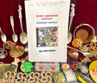 Estate Finds-Mixed smalls: Jewelry, Coins, Stamps, Watch, 10+vintage - lot CCD66 — photo 1