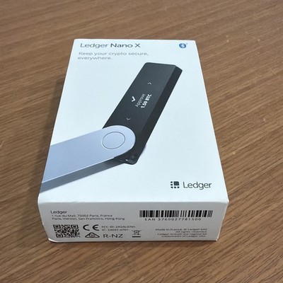 Ledger Nano X Hardware Wallet Bluetooth Crypto Wallet Open Box