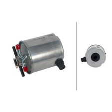 Kraftstofffilter Leitungsfilter Ø 97 mm HELLA für u.a. DACIA LOGAN