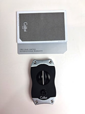 Colibri Cutter V-Cut Notch Cat Eye Black Chrome CU300T4 Damaged Box