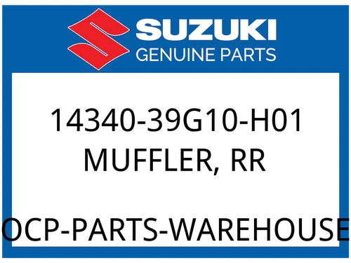 MUFFLER, RR
