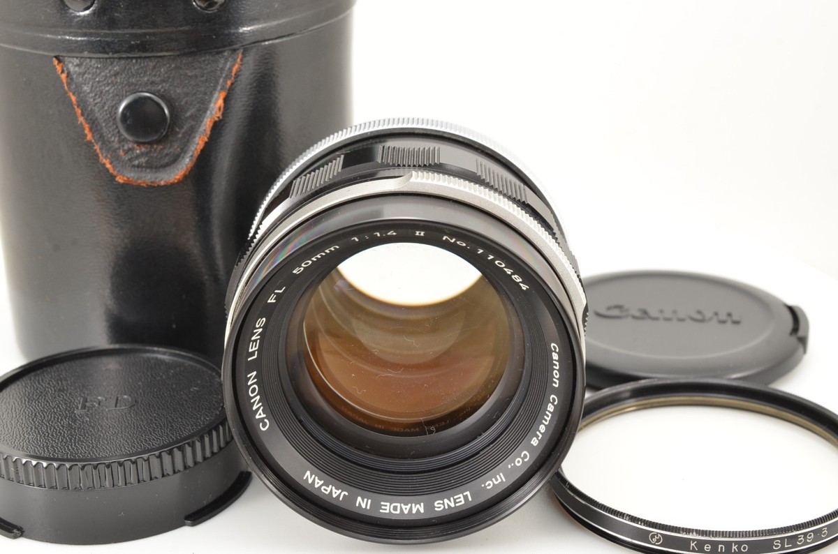 Canon FL 50mm II f1.4 MF Standard Lens For FD FL Mount Prime from