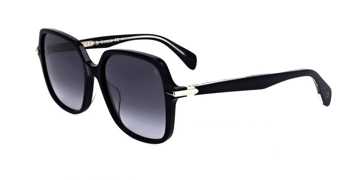 rag & bone 55mm Gradient Rectangle Sunglasses in Blue Violet NWT rag & bone Sunglasses for Women for sale | eBay main image 3
