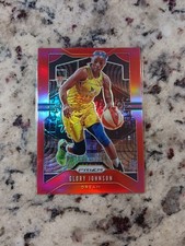 2020 Panini Prizm WNBA Red Prizm /275 Glory Johnson #56 Dream