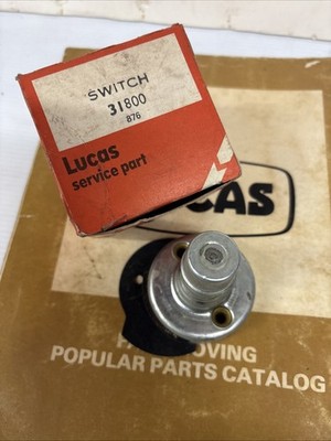 Austin Morris Mini Cooper S MGB Aston Martin NOS Lucas floor Headlamp Dip Switch