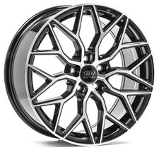 Alloy Wheels 19" 1AV ZX12 Black Polished Face For Alfa Romeo Tonale 22-24