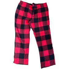Old Navy Red Black Plaid Flannel Pajama Pants Men's Size XL NWT