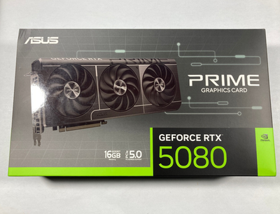 ASUS Prime NVIDIA GeForce RTX 5080 16GB GDDR7 Graphics Card- Brand