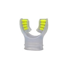 Scuba Diving Snorkeling Mouthpiece Regulator Silicone Color CL/YL NEW MP-08-C/Y